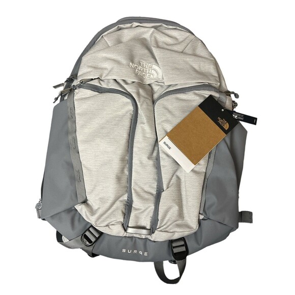 The North Face Surge Backpack Flexvent Mid Gray Capacity 31 L New w/tag $139 - Picture 2 of 6